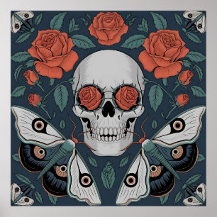 Poster Fleur éternelle : Une danse de la vie et de la mor