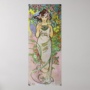 Poster Fleur fille