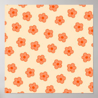 Fleur Hippie Orange Peach Preppie