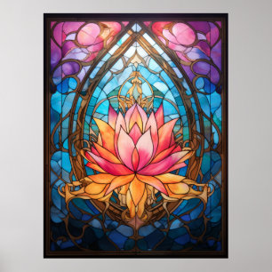 Poster Fleur Lotus