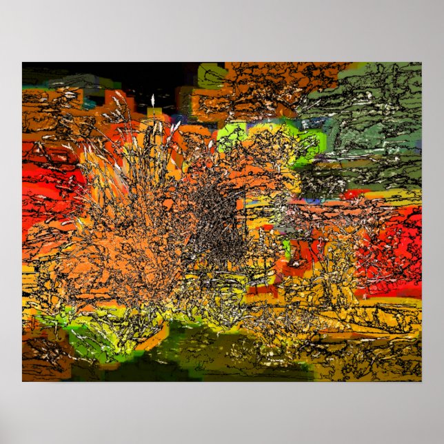 POSTER FLEUR SAUVAGE (Devant)