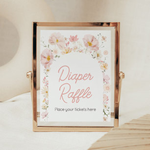 Poster Fleur sauvage Arch Baby en fleur Déchets Raffle