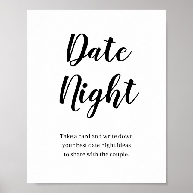 Poster Fleur sauvage Bloom Date Nuit Idée Signer Date Nui (Devant)
