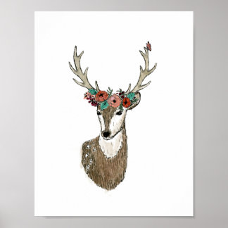 Poster Fleur sauvage : Roi de la Forêt