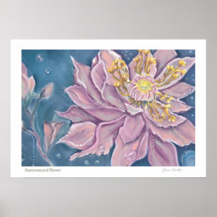 Poster Fleur surnaturelle