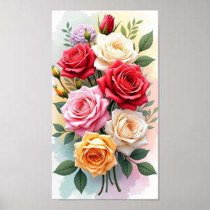 Poster Fleurs