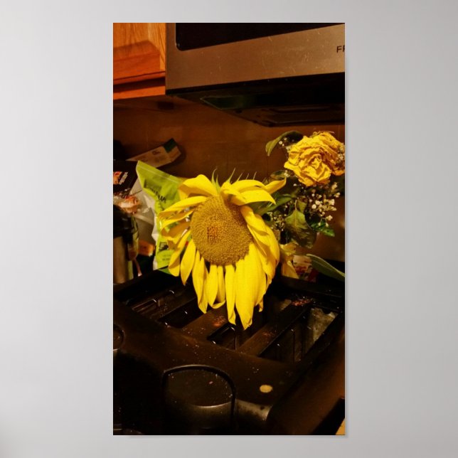 Poster fleurs (Devant)