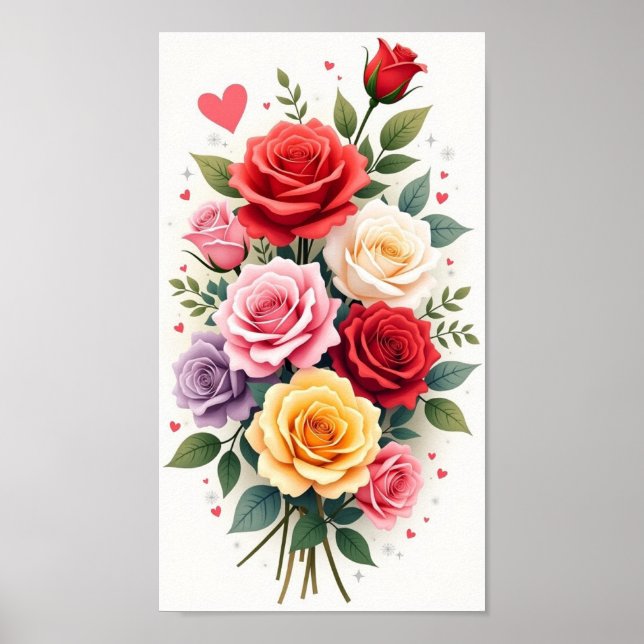 Poster Fleurs (Devant)