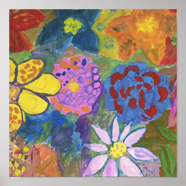 Poster Fleurs (Devant)