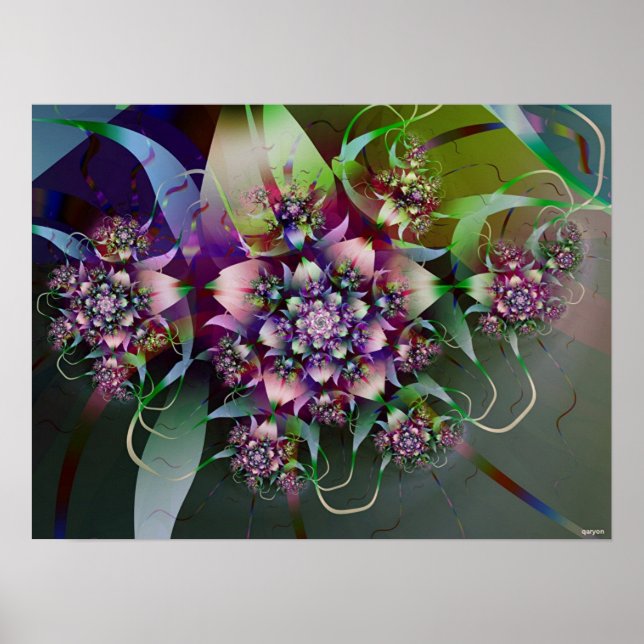 Poster fleurs 5 (Devant)