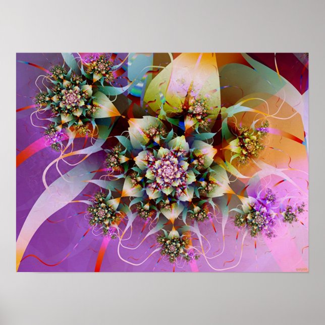 Poster fleurs 6 (Devant)
