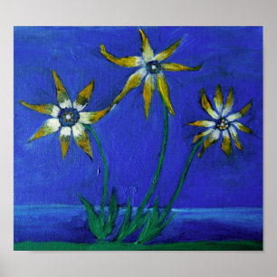 Poster Fleurs Art 28 cm x 21,6 cm (11 po x 8,5 po), Value