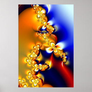 Poster Fleurs au printemps