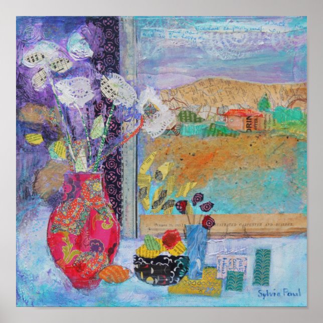 Poster Fleurs dans la fenêtre 2014 (Devant)