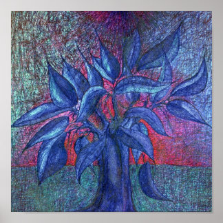 Poster Fleurs d'arbres