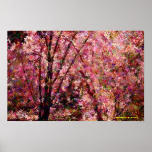 Poster Fleurs de cerisiers