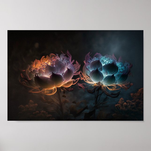 Poster Fleurs de Nuit (Devant)