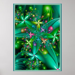 Poster Fleurs de printemps