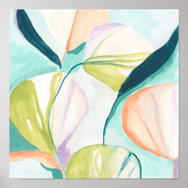 Poster Fleurs de ventilateur IV (Devant)