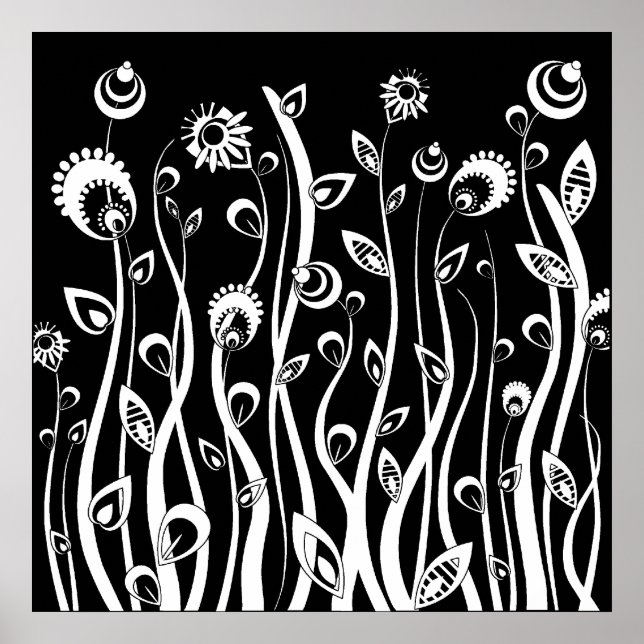 Poster Fleurs d'imaginaire (Devant)