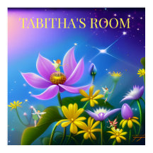 Fleurs et fées jaunes du milieu de l'été. Modifiab