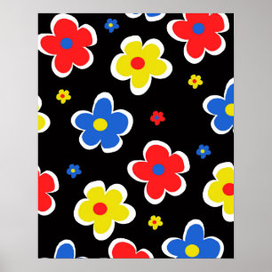 Poster Fleurs Junior