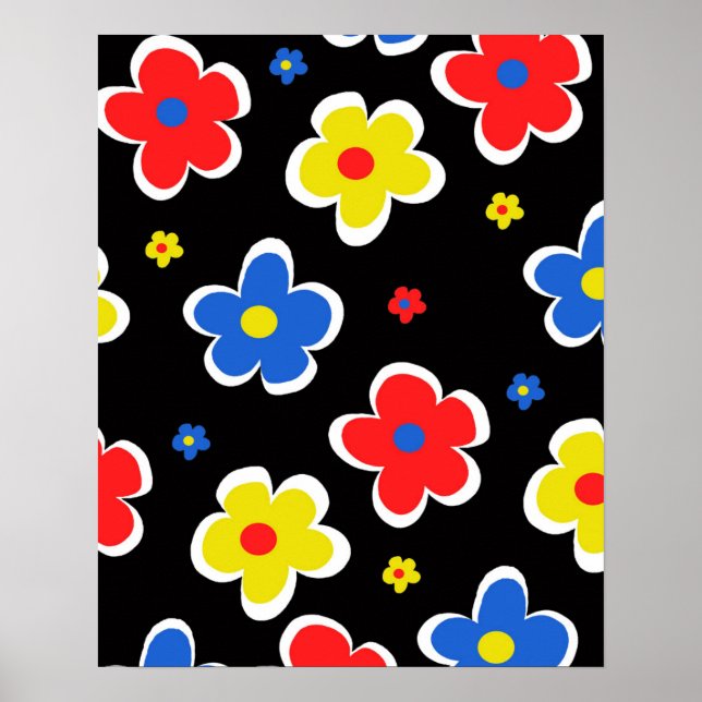 Poster Fleurs Junior (Devant)