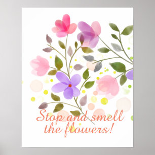 Poster Fleurs magnifiques