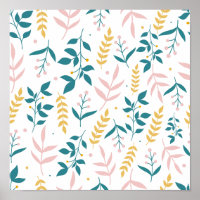 Fleurs Pastel sans transparence