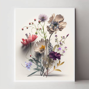 Poster Fleurs perdues