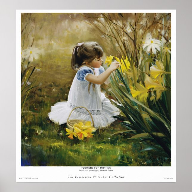 Poster Fleurs pour mère (Devant)