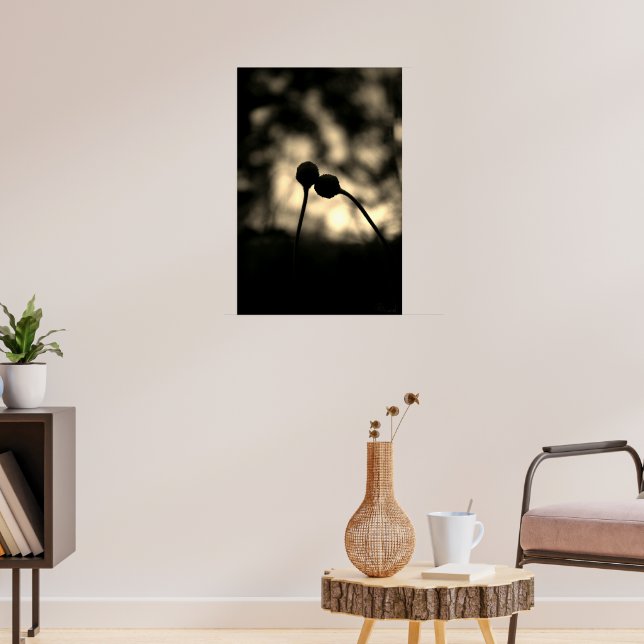 Poster Fleurs Romantiques et Éthérées – Fantaisie Botaniq (Salon 3)