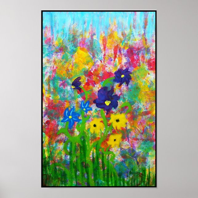 Poster Fleurs sauvages (Devant)