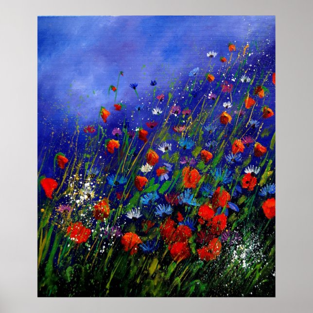 Poster fleurs sauvages 787 (Devant)