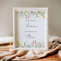 Fleurs sauvages combien de baisers jeu de baby sho