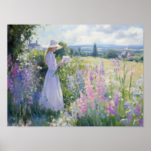 Poster Fleurs sauvages d'été
