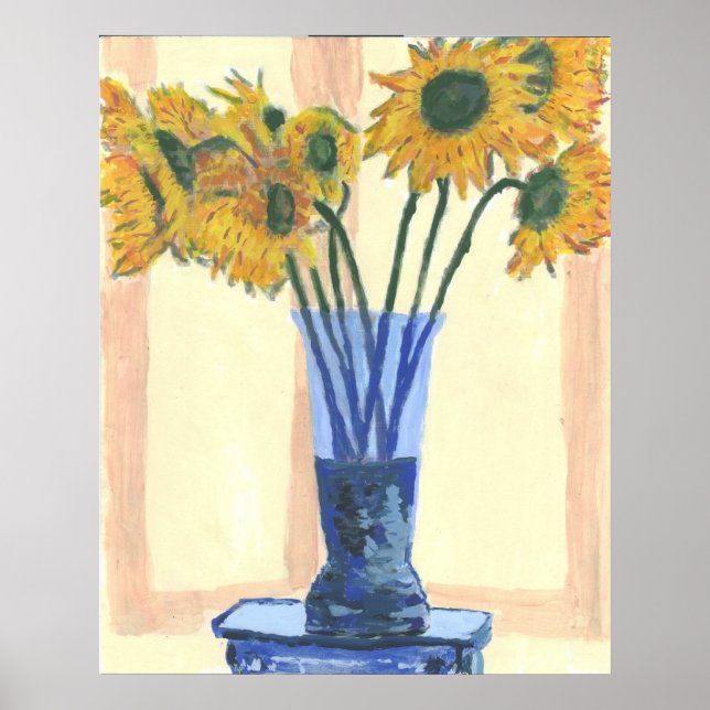Poster Fleurs Sun (Devant)