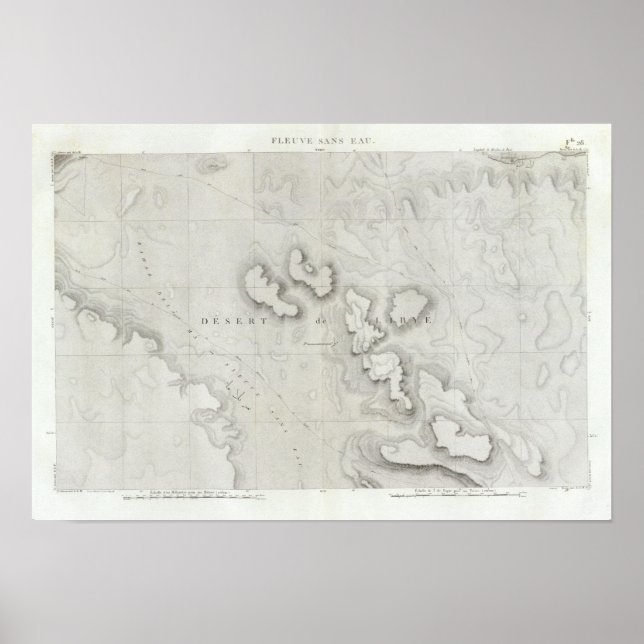 Poster Fleuve Sans Eau, Égypte (Devant)