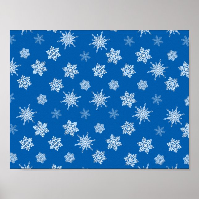 Poster Flocon de neige (Devant)