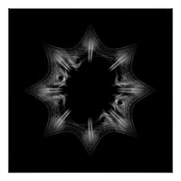 Flocon de neige à trou noir -