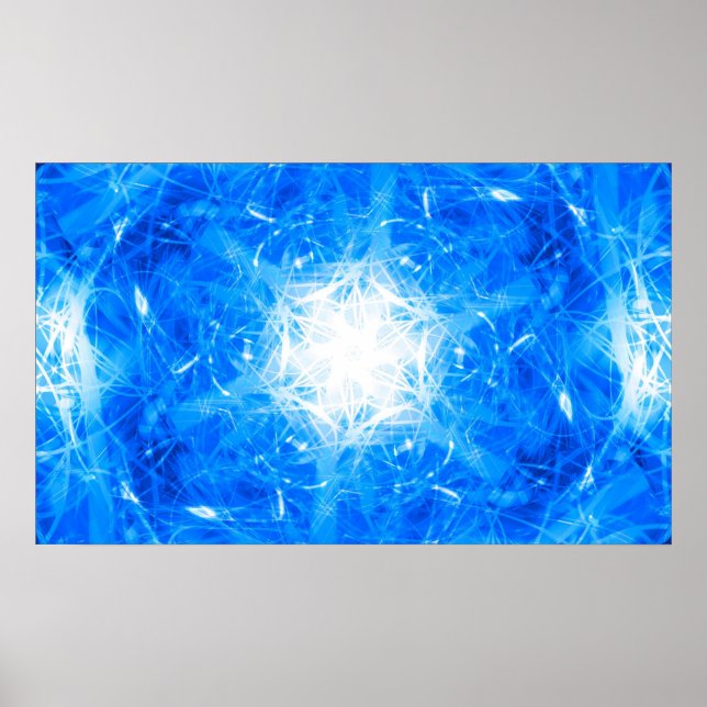 Poster Flocon de neige électrique (Devant)