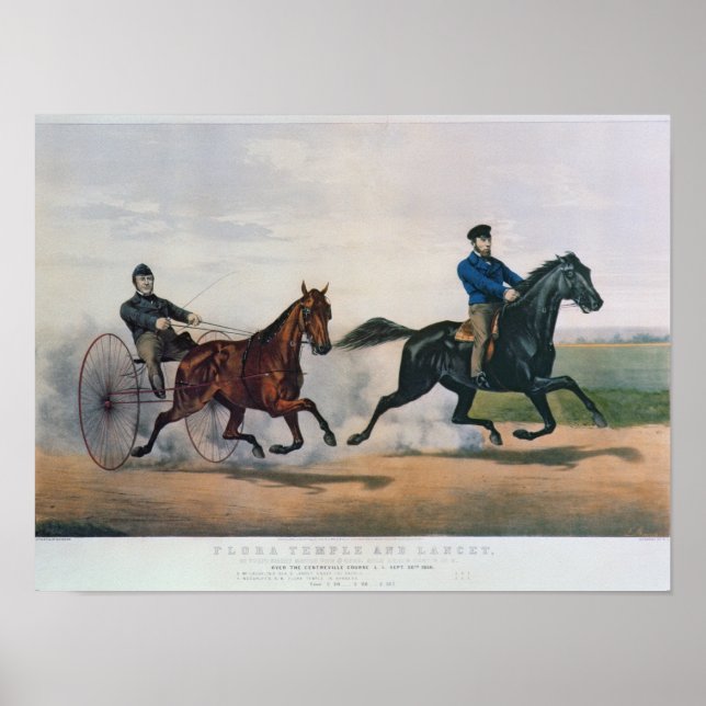 Poster Flora Temple et Lancet (Devant)