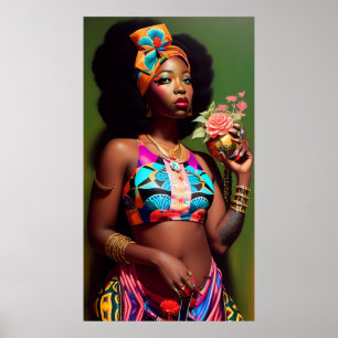 Poster Floraison Florence - Ken Gage Art