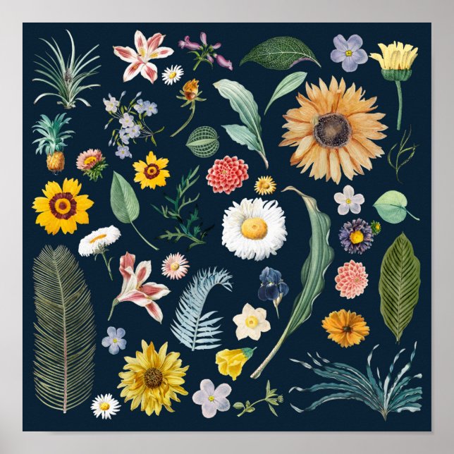 Poster Floral (Devant)