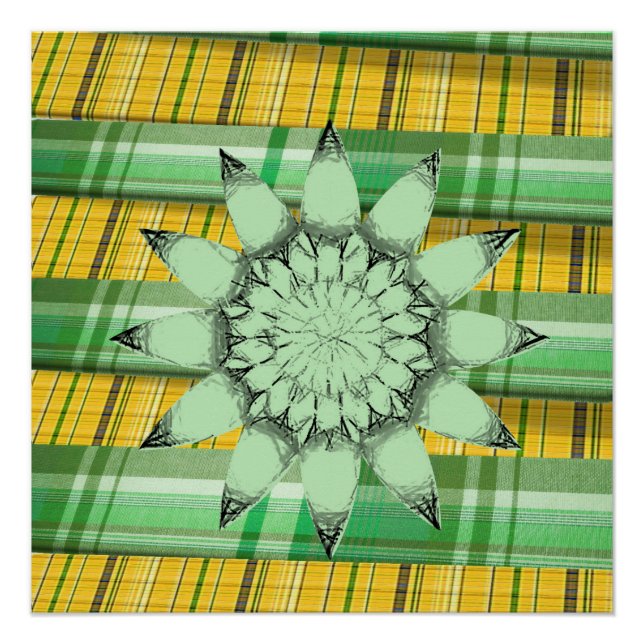 Poster floral (Devant)