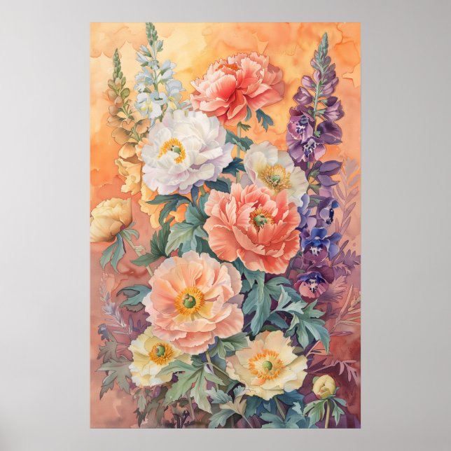 Poster Floral 1311 (Devant)
