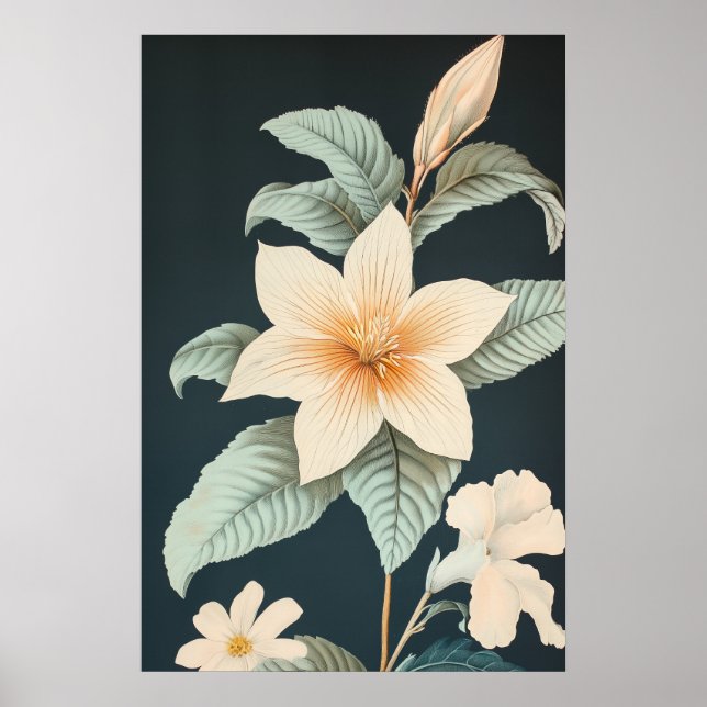 Poster Floral 1374 (Devant)