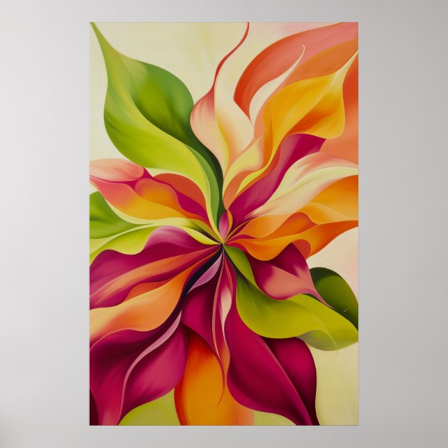 Poster Floral 1376 (Devant)