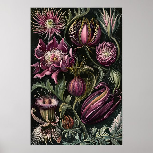 Poster Floral 1378 (Devant)