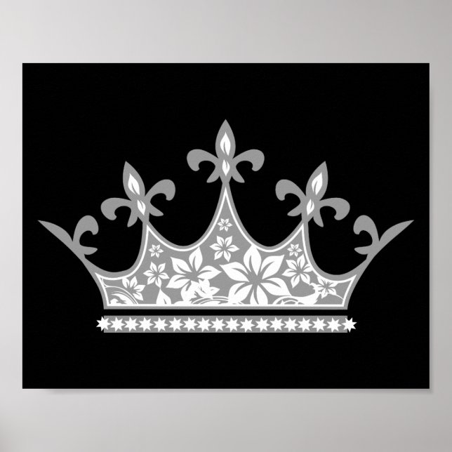 Poster Floral de la Couronne (Devant)
